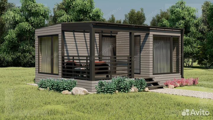 Строительство каркасных модульных домов под ключ