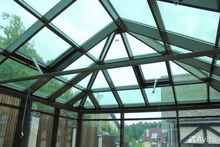 Остекление беседки