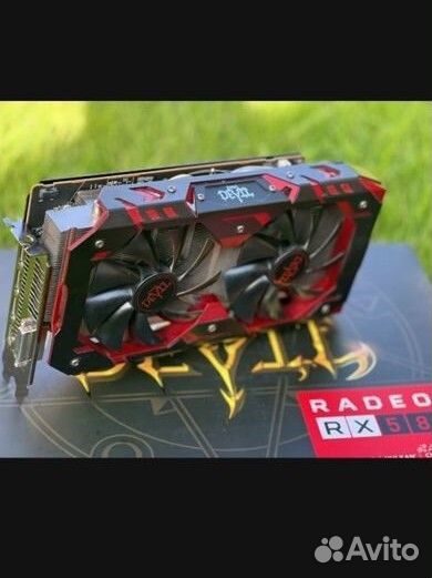 Видеокарта rx580 8gb