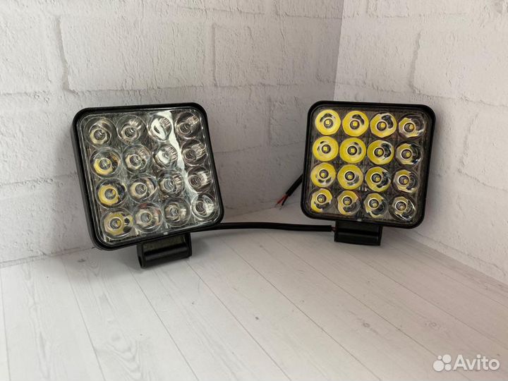 Вспышки фсо мини 48w 2 шт, дополнительный свет