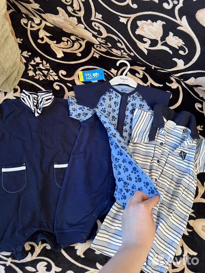 Вещи пакетом на мальчика с рождения