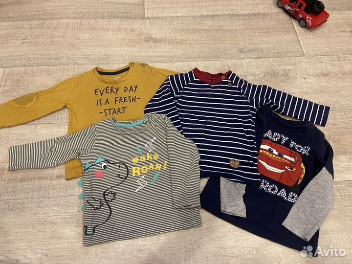 Вещи пакетом на мальчика 80