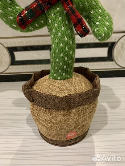 Игрушка Кактус танцующий,музыкальный