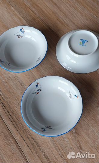 Фарфоровая чашка Гуси Чехия