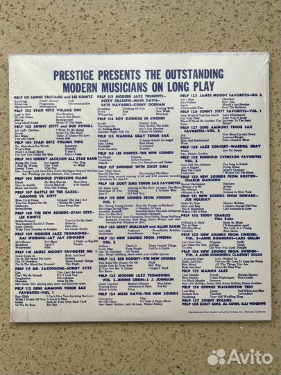 Hamp Hawes/ Stan Getz/ Zoot Sims/ LP Jazz