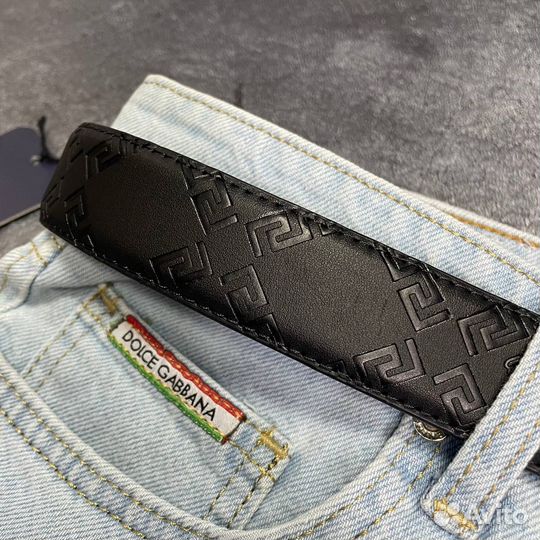 Ремень Versace кожа