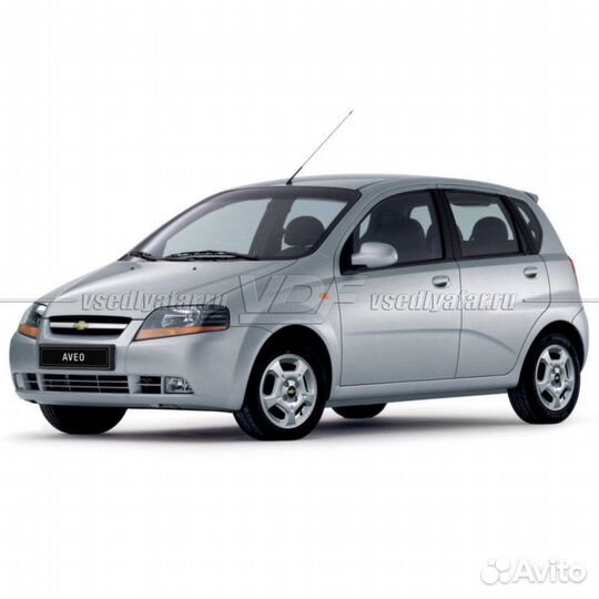 Стекло для фары Chevrolet Aveo (2002-2008) Левое