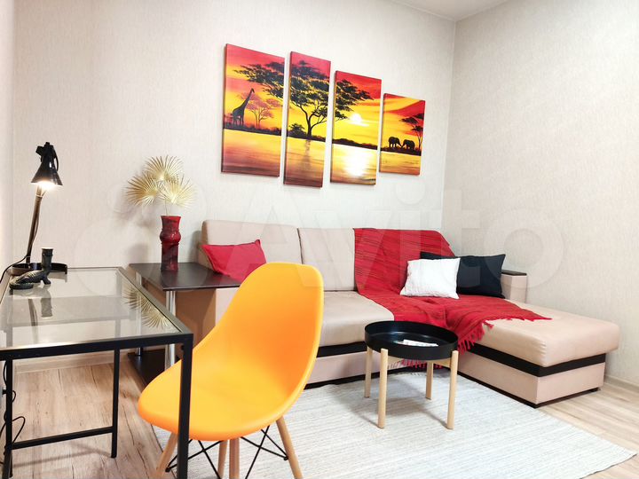 1-к. квартира, 42 м², 9/9 эт.