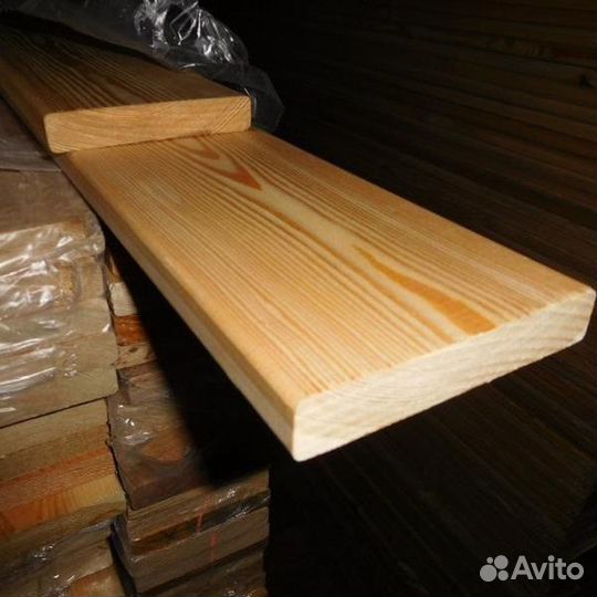 Планкен прямой лиственница 20х120х4
