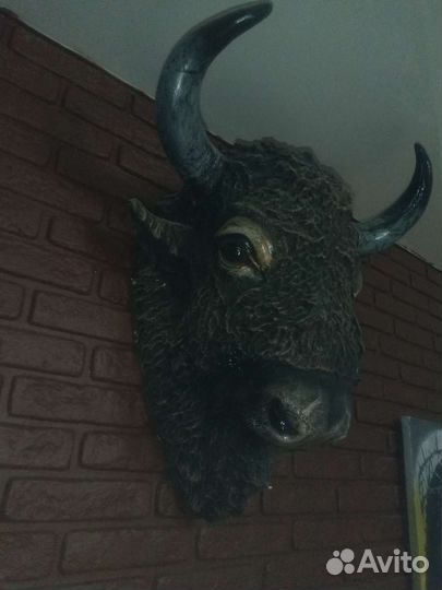 Голова быка на стену
