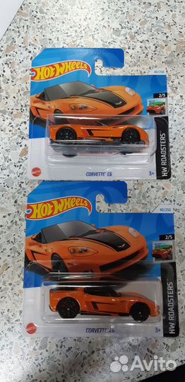 Модель Hot Wheels Corvette C6. 2/5