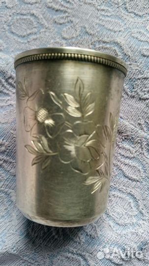 Серебр рюмка 875 пр Серебр старинн ножи 800пр