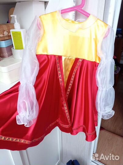 Платье для выступлений народное танцы