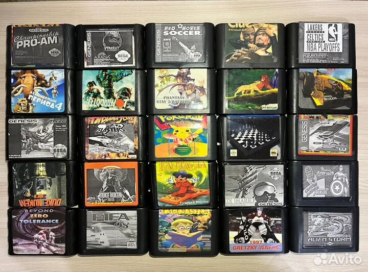 Картриджи Сега 250 штук