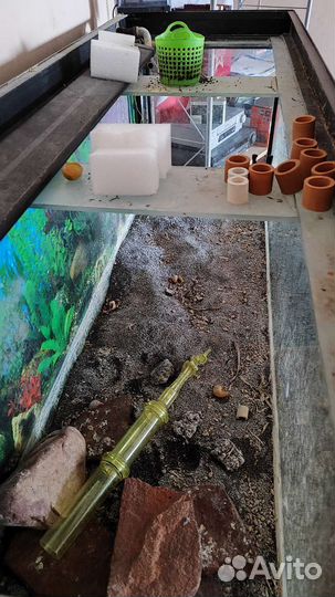 Аквариум с тумбой 500 литров