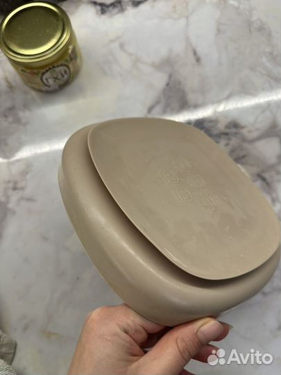 Детская силиконовая тарелка