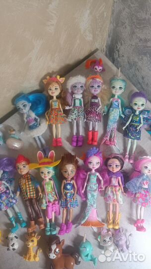 Кукла enchantimals новая,б/у, наборы