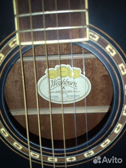 Акустическая гитара washburn