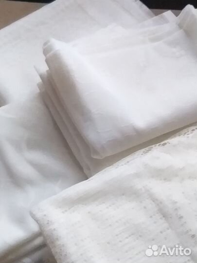 Тюль, пряжа, нитки