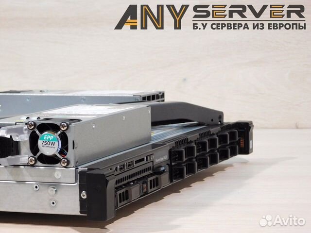 Сервер Dell R630 2x E5-2667v4 128Gb H330 8SFF