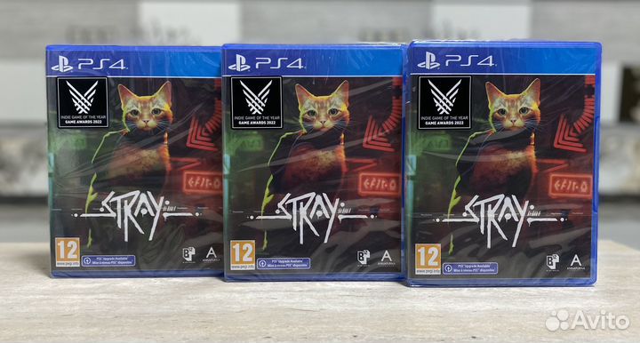 Stray (Новый Диск, Русская Версия) Sony PS4