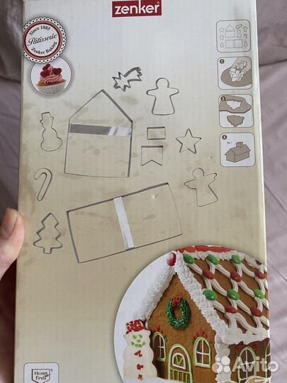 Форма для выпечки пряничный домик