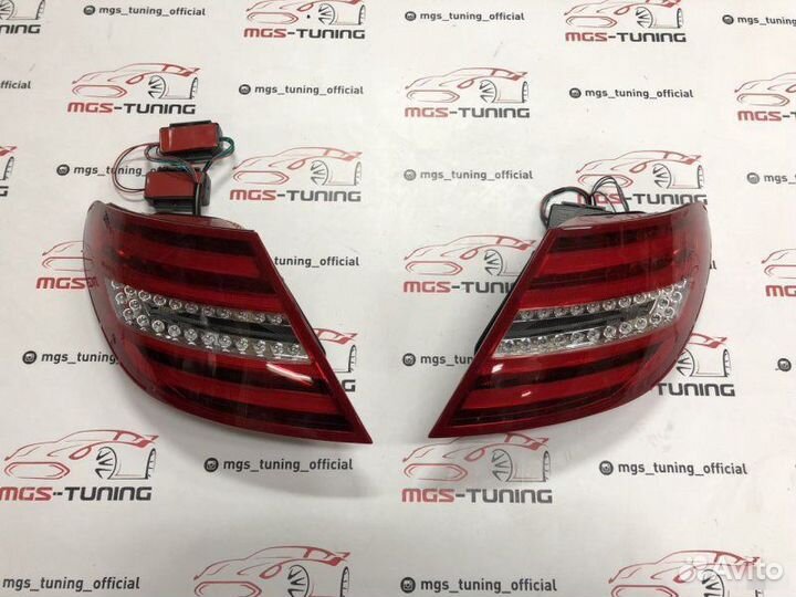 Фонари рестайлинг Mercedes С-class w204