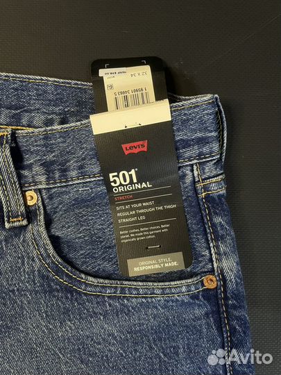 Джинсы 32X34 Levis 501