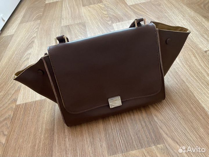 Кожаная сумка Celine