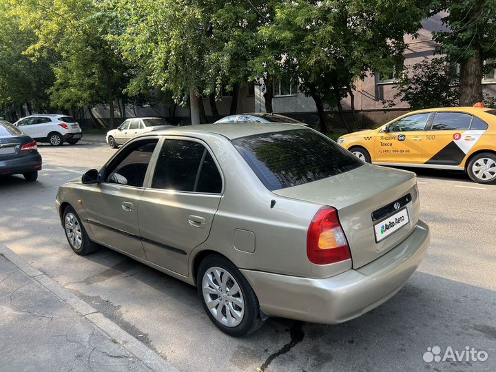 Hyundai Accent 1.5 AT, 2005, 310 000 км