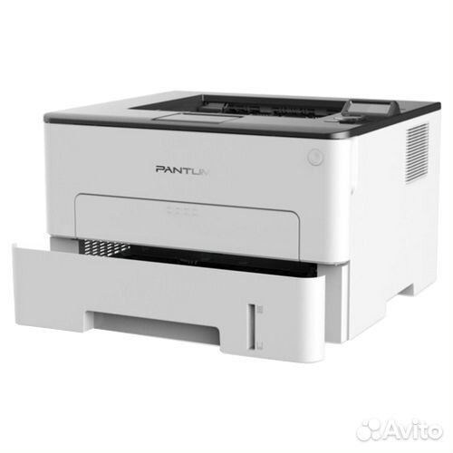 Принтер лазерный Pantum P3300DN, белый