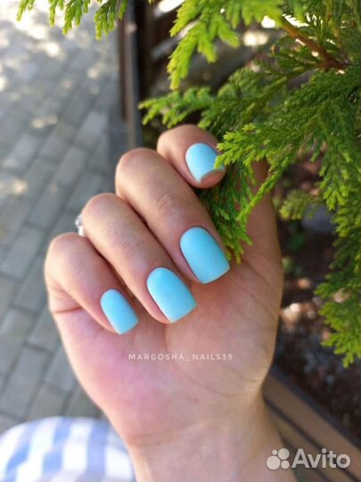 Комбинированный маникюр,покрытие гель лаком