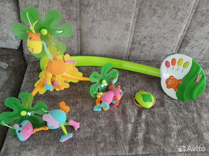 Мобиль тини лав с пультом д/у