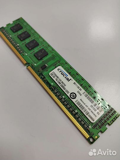 Оперативная память Crucial DDR3 2Gb