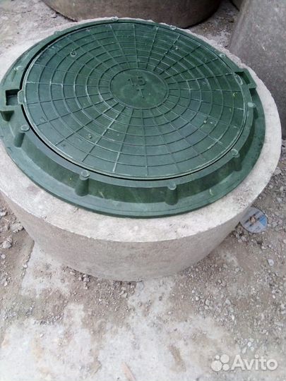 Люк полимерпесчаный