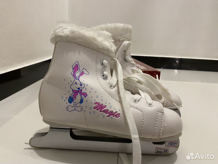 Коньки для самых маленьких magic White Размер 32