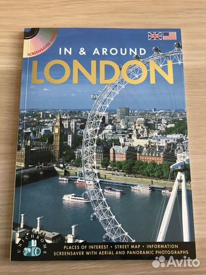 Книга о Лондоне на англ. яз., подарочное издание