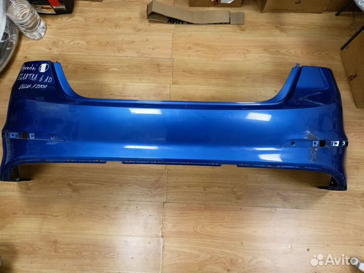 Бампер задний hyundai elantra