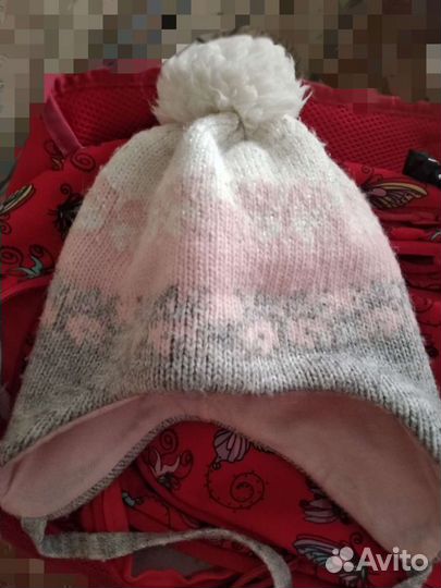 Шапки для девочки 46-48 и 50 размер