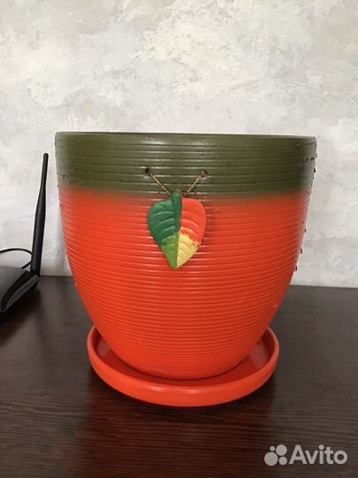 Горшки керамические для цветов бу