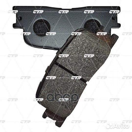 Старый номер CKT-43) Колодки тормозные GK1057 CTR