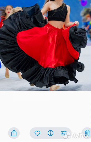 Цыганская юбка для девочки