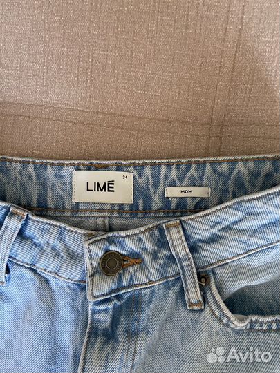 Джинсы lime Mom