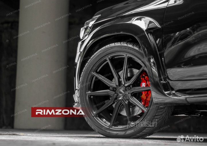 Кованые диски R22 на Toyota Land Cruiser Prado