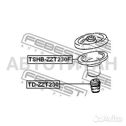 Пыльник амортизатора перед прав/лев toyota celica