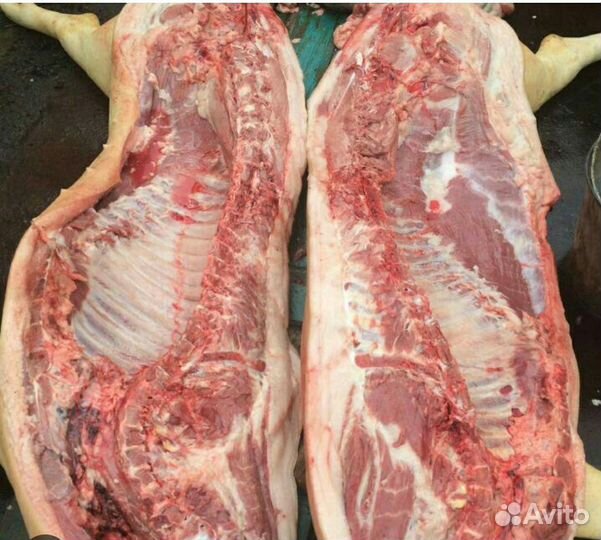 Мясо свинина полутуши, четвертины