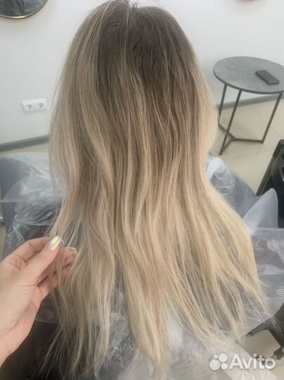 Модель на однотонное и сложное окрашивание