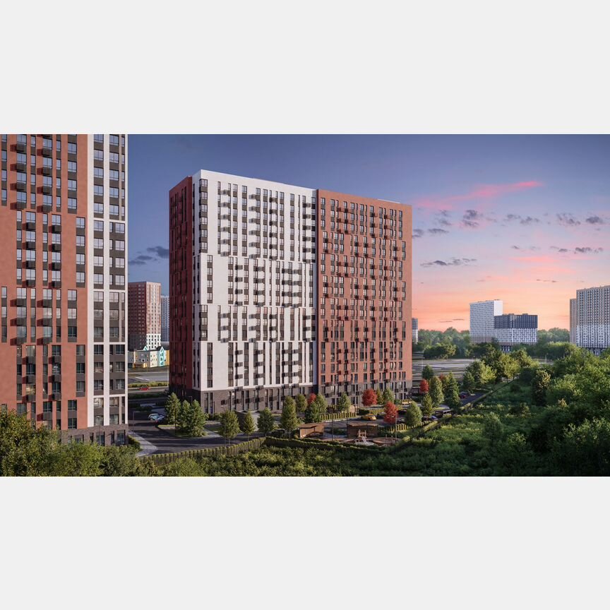 2-к. квартира, 55,5 м², 18/19 эт.