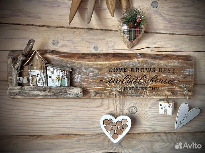 Ключница-вешалка. Ручная работа