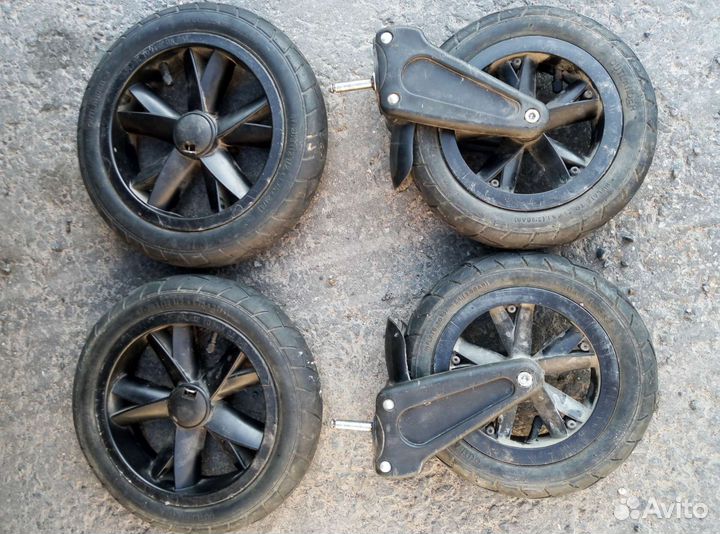 Комплект колёс для детской коляски